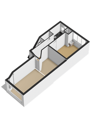 Floorplan - Mathenesserweg 80C, 3026 HG Rotterdam